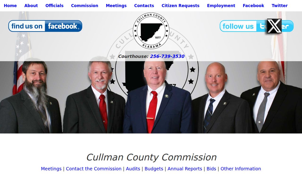Cullman County criminal records Commission request route