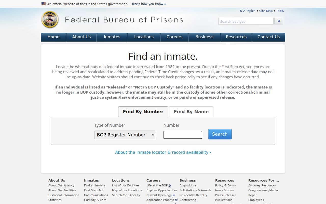 Cullman County arrest lookup federal inmate locator